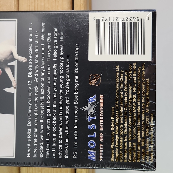 Don Cherry LUCKY 13 VHS Best NHL Action [2001] Factory Seal - Picture 6 of 6